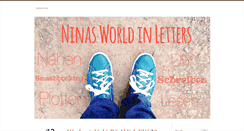 Desktop Screenshot of ninas-world-in-letters.de